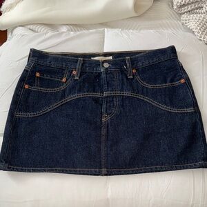 Levi Denim Mini Skirt